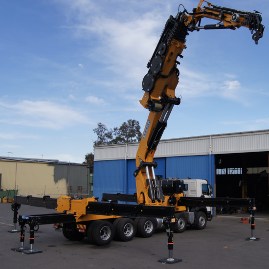 used loader cranes